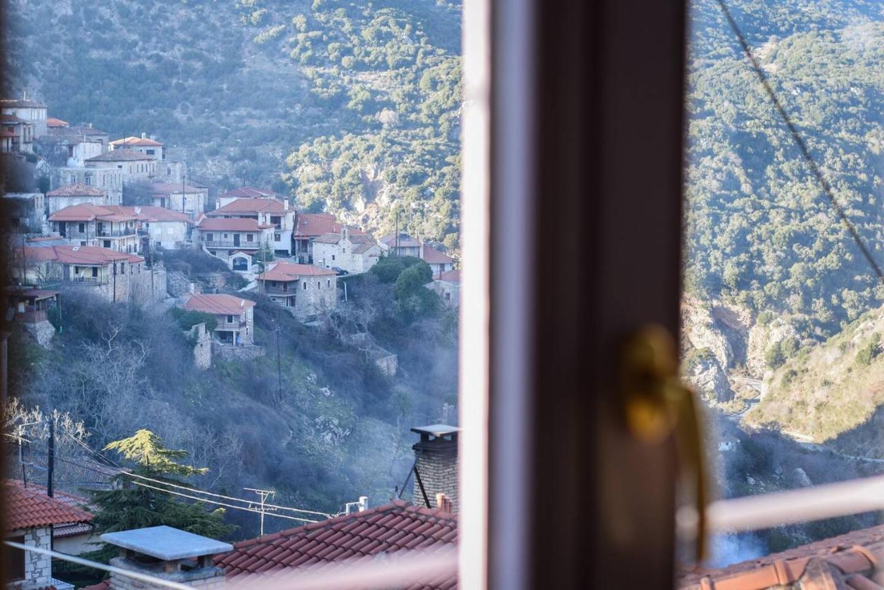 Theonimfi Stone Villa in Mountain Paradise Dimitsana Esterno foto